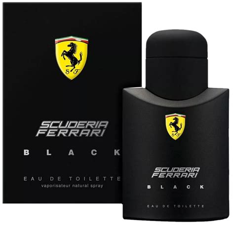 Perfume Scuderia Ferrari Black Eau de Toilette Masculino .